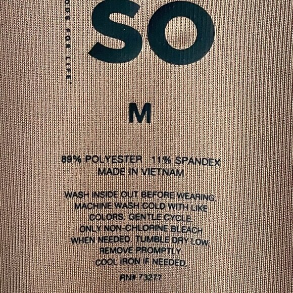 NWT SO Mauve Sleeveless Dress Size M - Picture 3 of 3